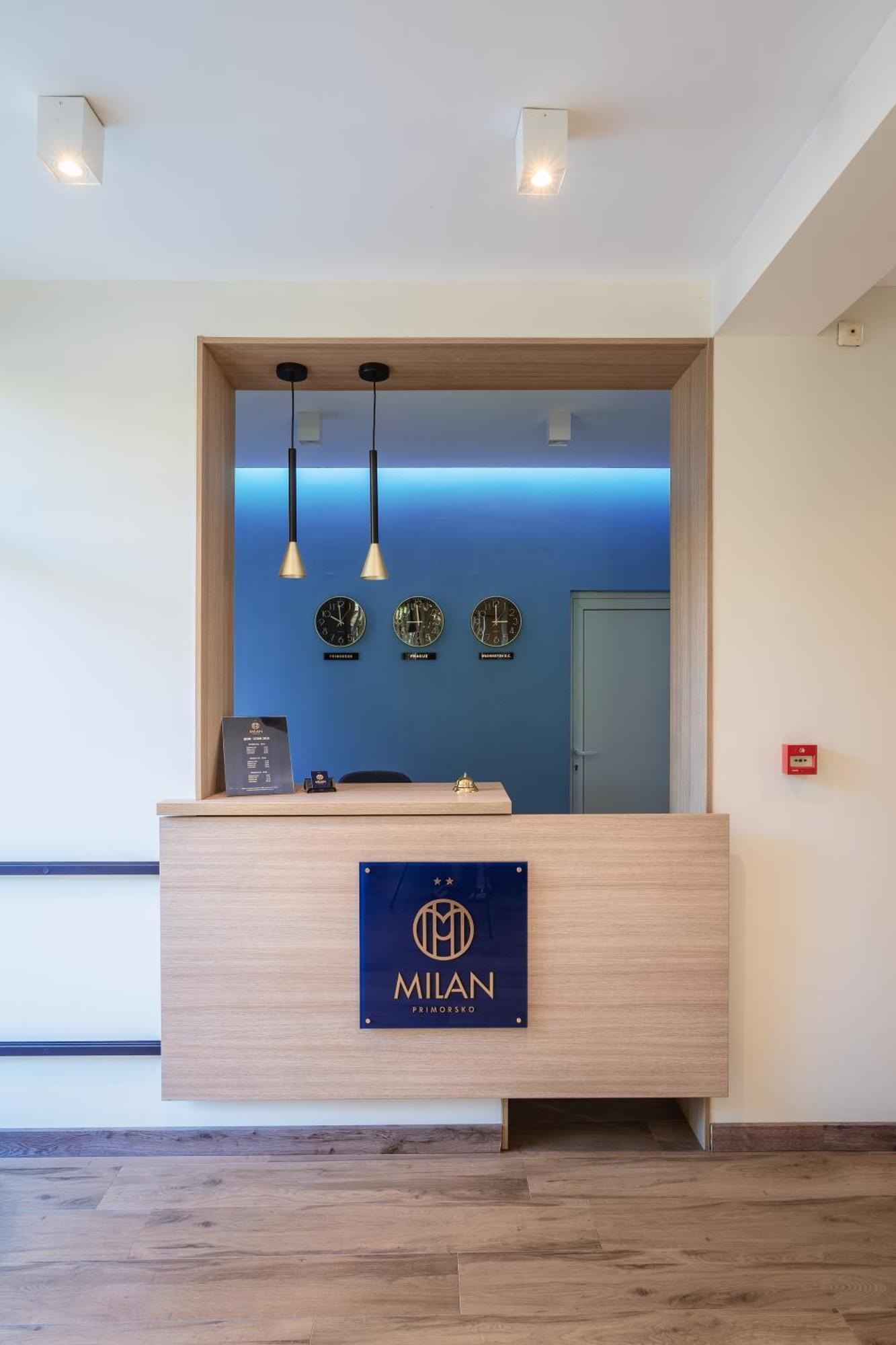 Hotel Milan Primorsko Exterior foto